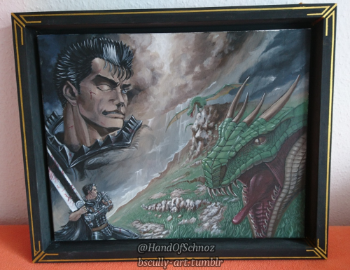 handofschnoz:Slayer of Dragons - Framed!You can get it on Etsy as 20x30cm Photoprint or 40x50cm HQ P