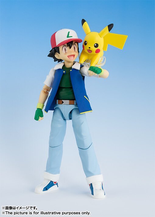 pokeshipping: New pictures of the upcoming Figuarts Ash figure! (Source has the TR