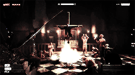 salzarslytherin:  Down the drain. With the blood, he said. Only way out is down. Down the drain, dow