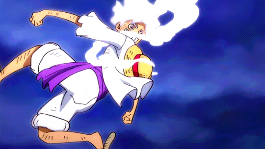 Gear 5 Luffy roppe gif em 2023  Animes wallpapers, Imagem de