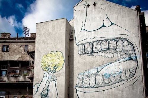 By Blu in Belgrad, Serbien