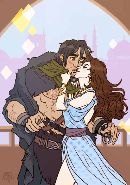 Iltariya has a birthday smooch for Muriel! ★ Commissioned by the wonderful @dr-devoraak.