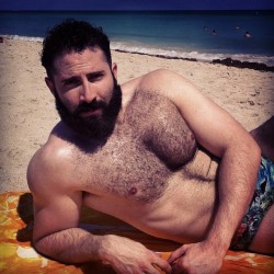 Hairygingerman:  Hairy Sexy Man On The Beach