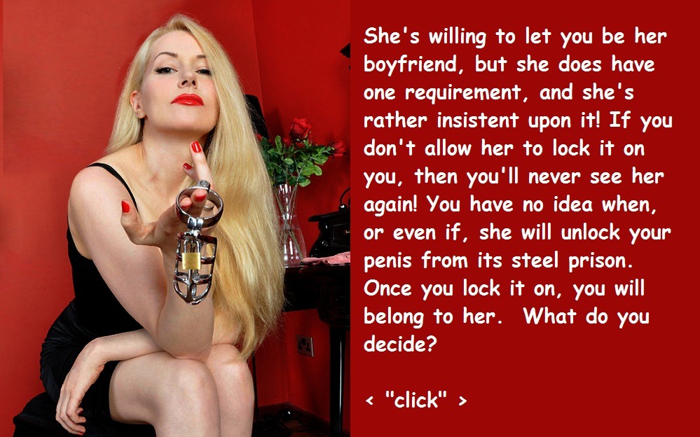 chastitybeach:  If you’re a follower or even casual visitor to this site, it’s