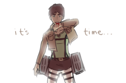 omako:  yjkim-ib-cas-reflections:  omako:  I’m sorry OTL  Is that why he punched Mikasa  ohmygod