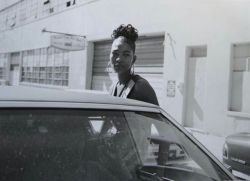 Manufactoriel: (Girl Sitting On Car Window), Atlanta 1994, By Mark Steinmetz 