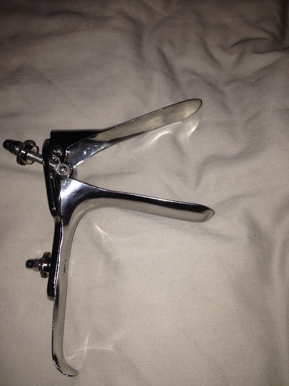 kinkycouplehavingfun:  Had a lot of fun with our new toy last night.. Looking forward