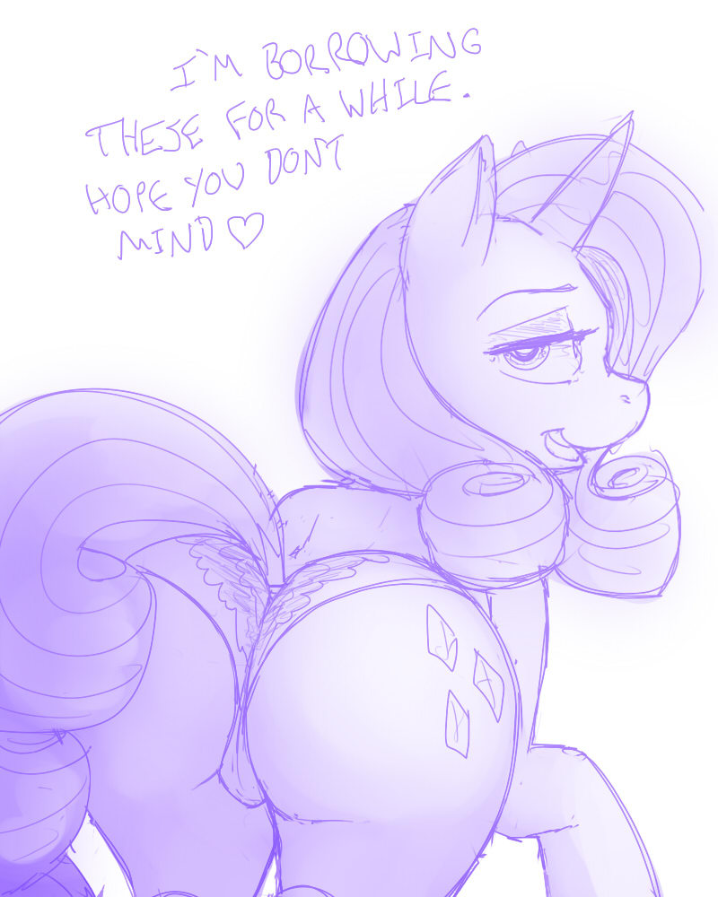 hiroshi-tea:  I got a present from ponideathmarch ! It appears Miss Rarity found