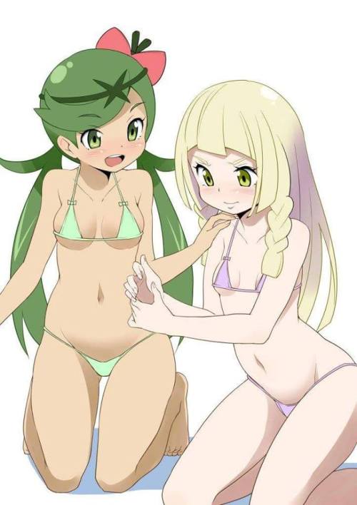 Pokemon sun/moon really have a good waifu material 