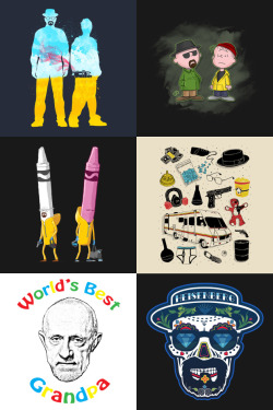 heisenbergchronicles:  SALE: All t-shirts