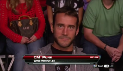 Haha Punk looks terrified! XD