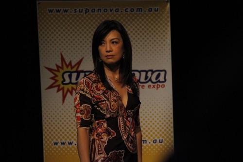 directorrachelfury:Ming-Na Wen becoming Melinda May then cracking herself up