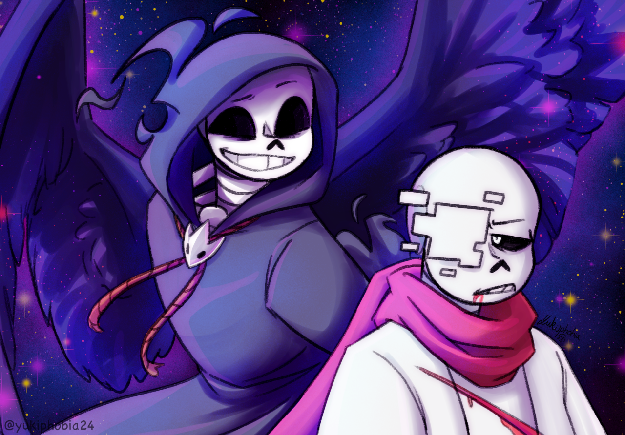 Yukiphobia — Reaper and Geno. They like each other.