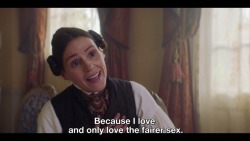 serpenatrix:  Please, check out this extraordinary series: Gentleman Jack (2019).And the true story of Anne Lister at Shibden Hall.