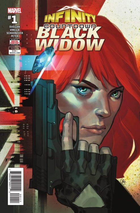 Preview: Infinity Countdown: Black Widow on sale 6/20/2018.