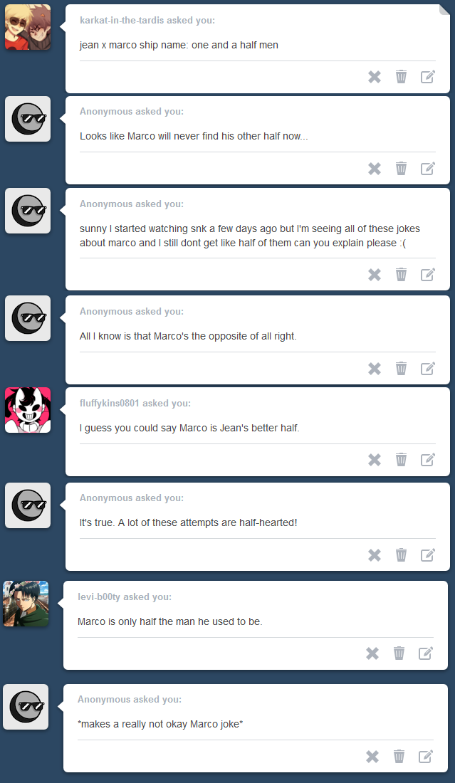 I&rsquo;m just sorry for that one anon who doesn&rsquo;t know what&rsquo;s