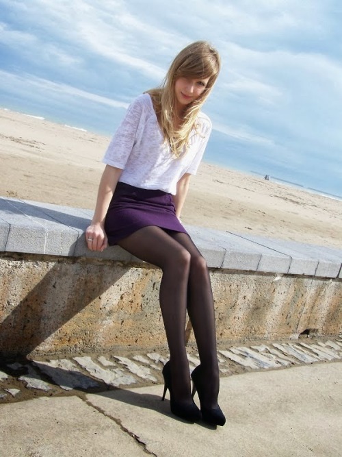 XXX Pantyhose & Long Legs photo