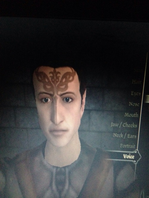 //I made Petronius in Dragon Age lmao :’) he’ll romance this personthis is Good and Righ