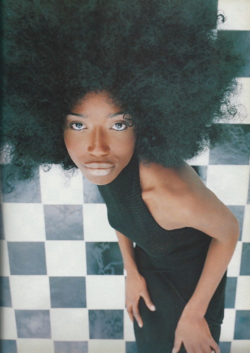a-state-of-bliss:Sky Magazine March 1995 - Lorraine Pascale by Lee Strickland