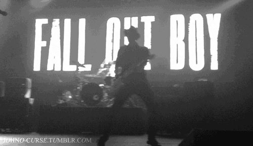johno-curse:  — Patrick Stump’s silhouette does the sexy 