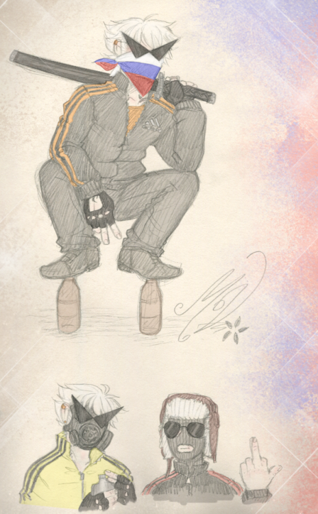melanievimpula:  Finally someone said something about ethnicity, I can now share my thoughts.My own default headcanon when thinking about ethnicities is that the Strilondes are slavs, second-generation Russian in particular. So have some Boris-inspired