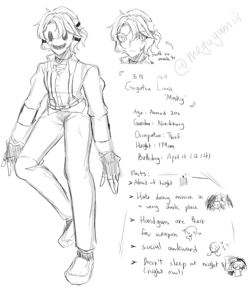 hello hey hi remember i once post a art oc my lupin the third oc, yeah now i redraw or redesign it w