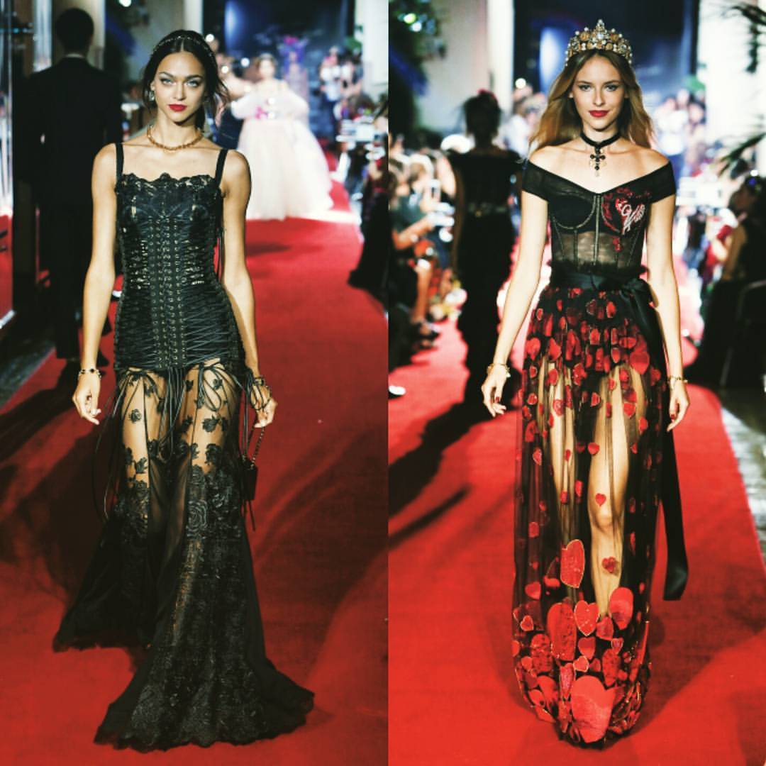 runwayandbeauty:  @dolcegabbana Spring/Summer 2018 Women Secret Show.  (at Milan,