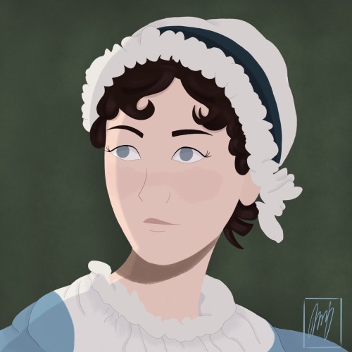 bleulily: Happy birthday to my biggest inspiration in life, Jane Austen. Where would I be today with