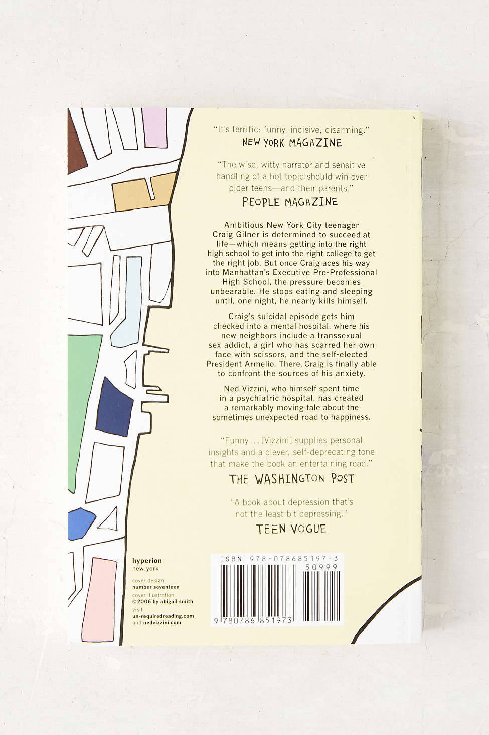 theliteraryjournals:  BOOK OF THE DAY: It’s Kind of a Funny Story by Ned Vizzini