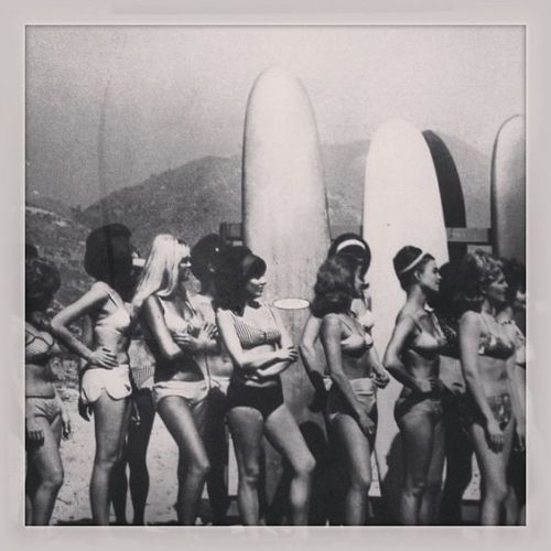 westside-historic:  Malibu Beach in the 1960s. Source: pinterest.com