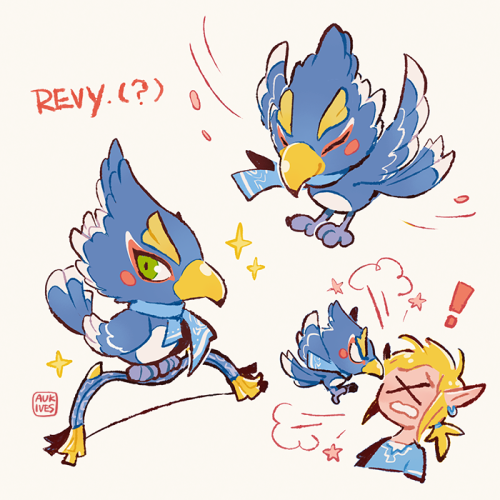 aukives:Revali, but a birb.