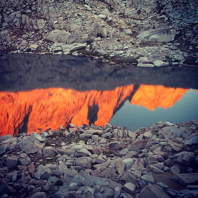 winemanvan:
“ Reflection of The Silver Divide in Upper Rosy Finch Lake. John Muir Wilderness, High Sierra, California. #silverdivide #wildernessjournals #wilderness #wildernessjournals.tumblr.com #smartphonephotography #highsierra #johnmuirwilderness...