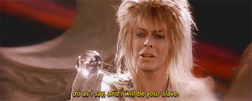 mistressofsmite:coffeestainedx:Labyrinth (1986)I’m not seeing a downside to any of this.