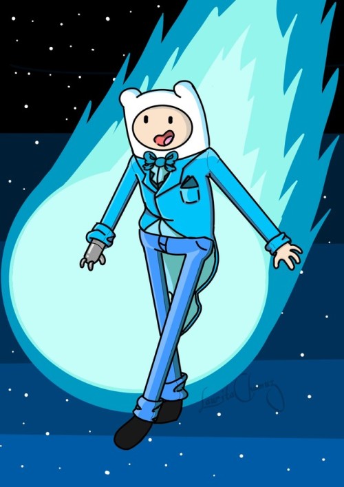 lauritachamuz:  Finn The Catalyst Comet  I draw Finn in costume with the thematic of his past life like a comet.  Join in ^-^ 