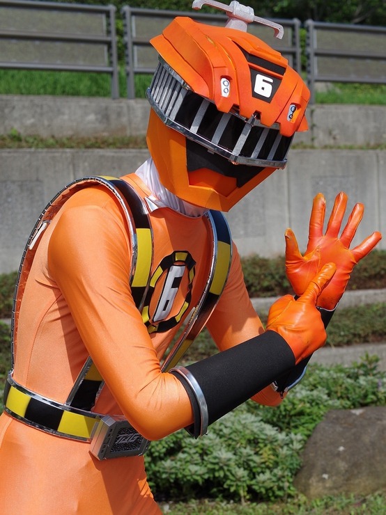 Tokusatsu Cosplay Toq 6gou Ressha Sentai Toqger Tectite