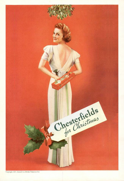 Chesterfield Cigarettes, 1938
