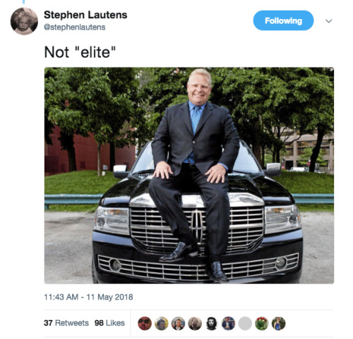 thiswaycomessomethingwicked:  allthecanadianpolitics:  burning-yaungol:  allthecanadianpolitics: Doug Ford is an elite. Pass it on. :) I remember hearing sometime that “Elites” was basically Dogwhistling for Jews  That would not surprise me given