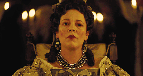 youlooklikearealbabetoday: “The meaning of this scene was really about Queen Anne’s jeal