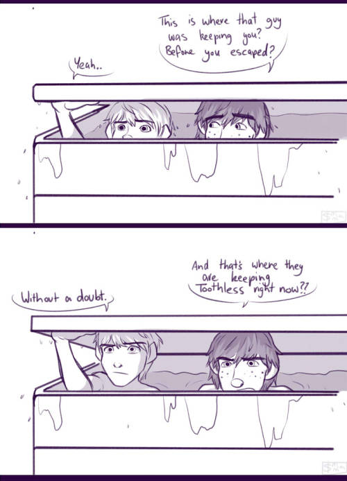 shesellsseagulls:  More for the mermaid!AU aahhaoehoeueh(toothless is captured and jack and hiccup have to find a way to bust him out) 