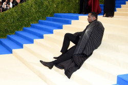 midnight-charm:    Sean “Diddy” Combs attends the “Rei Kawakubo/Comme des Garcons: Art Of The In-Between” Costume Institute Gala at Metropolitan Museum of Art on May 1, 2017 in New York City