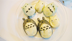 preludetowind:Totoro Steamed Buns トトロ肉マンつくってみた Ghibli Recipe レシピ [ x ]