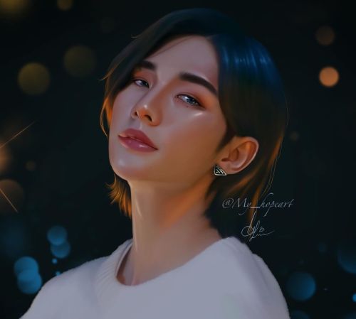  “Dreams come true for those who really believe in them” Hyunjin by my_hopeart