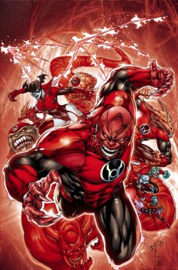 xombiedirge:  Red Lanterns by Ed Benes, Rob