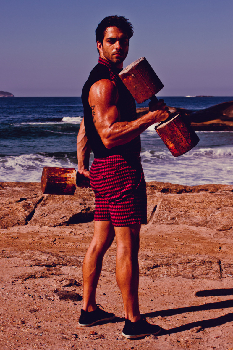 mansexfashion:    Photographer: Thi Martini and Simone Fransisco  Models: Beto Vassallo