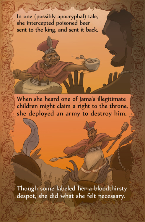 rejectedprincesses:   Mkabayi kaJama (c.1750-c.1843): Power Behind the Zulu Throne Full entry here. Patreon here. Books here. Art notes and Mkabayi’s full praise poem behind the cut. Keep reading 