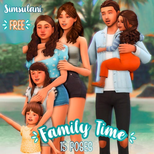 Mod The Sims - Doylegirl's Family portrait pose pack