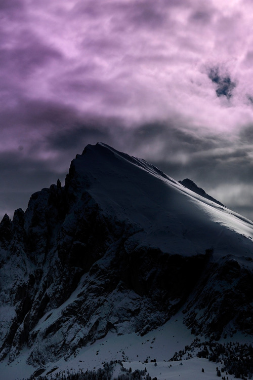 Porn Pics banshy:  Alps in Winter by Danilo Rosini
