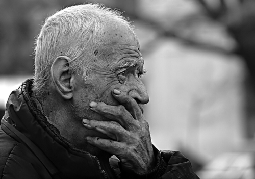 in-my-thinking:“old man’s lament”just who do youthink you are? she asked and throu