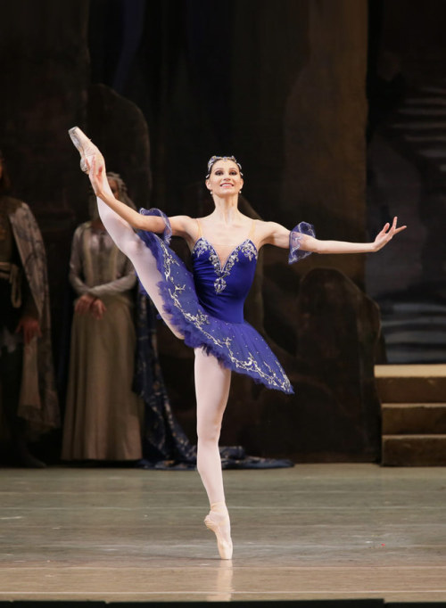 Oxana Skorik in Raymonda, Mariinsky Ballet, February 2016. © Valentin Baranovsky.Just recently promo