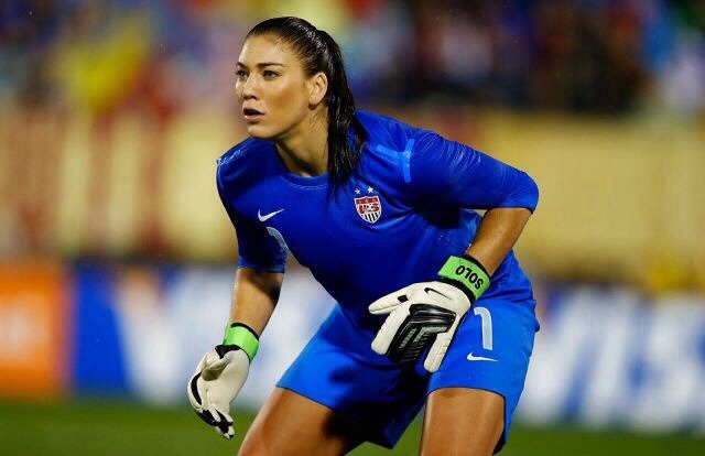 wivesmothersdaughters:  Hope Solo, goalkeeper, United States women’s national soccer